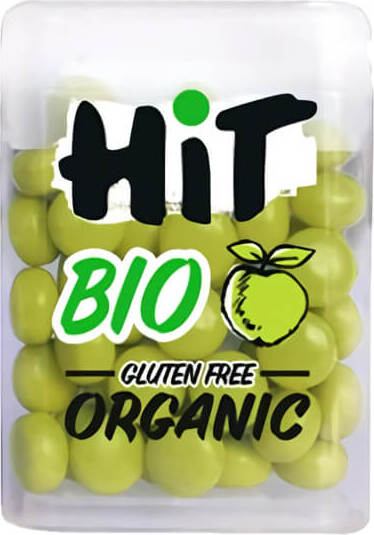 Dragées saveur pomme sans gluten BIO 15 g - HIT