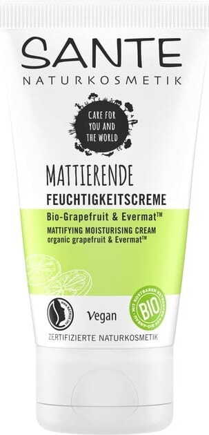 Crème visage hydratante matifiante eco pamplemousse 50 ml - SANTE