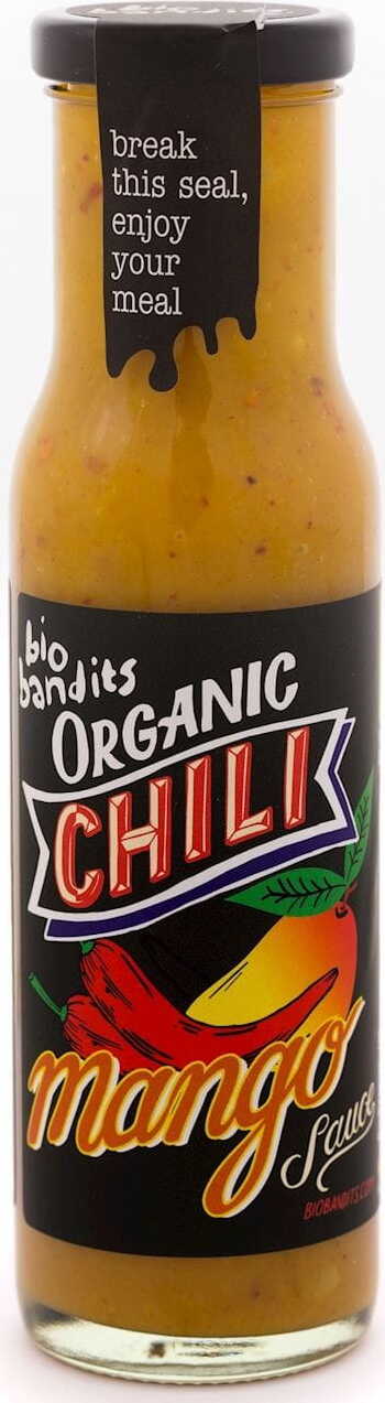Sauce mangue - piment BIO 250 ml - BIO BANDITS