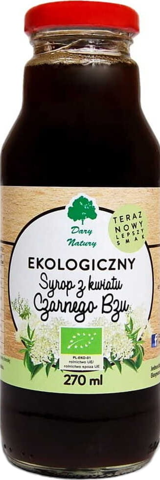 Sirop fleur de sureau BIO 270 ml - CADEAUX DE LA NATURE