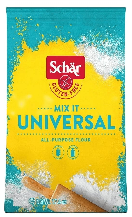 Mix it universal Farine universelle sans gluten pour la cuisson du pain, de la pizza et de la pâte 1 kg SCHÄR