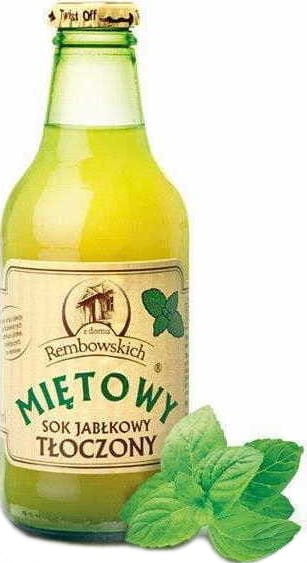 Jus de pomme pressé à la menthe 250 ml REMBOWSCY