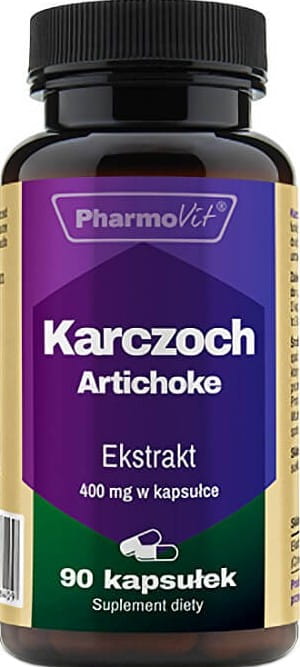 Artichaut extrait d'artichaut 400mg 90 gélules PHARMOVIT
