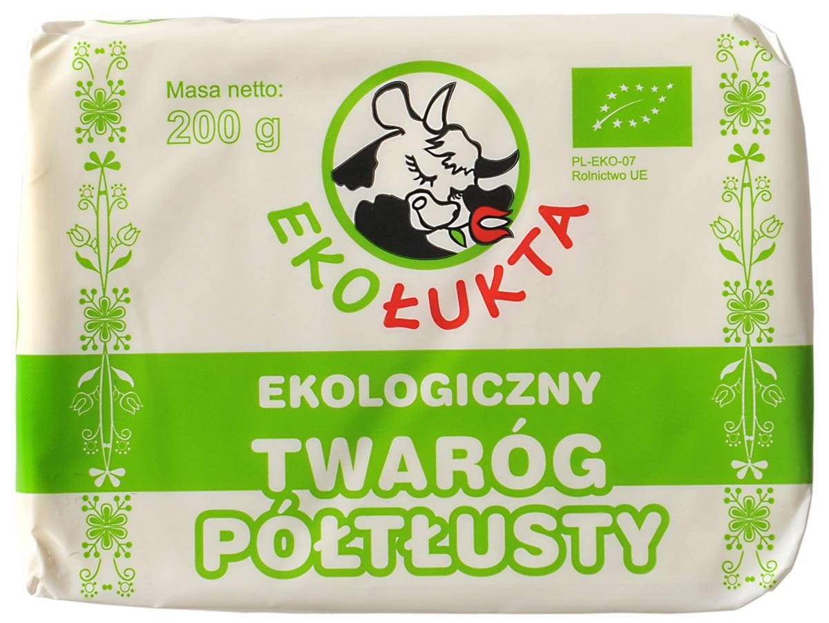 Fromage cottage demi-écrémé BIO 200 g - ECO ŁUKTA