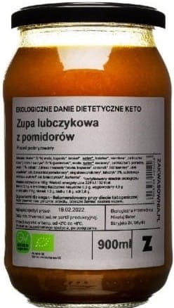 Soupe de légumes à la livèche céto BIO 900 ml - ORANGE