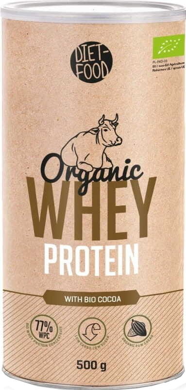 Protéine de lactosérum au cacao BIO 500 g ALIMENTATION RÉGIME