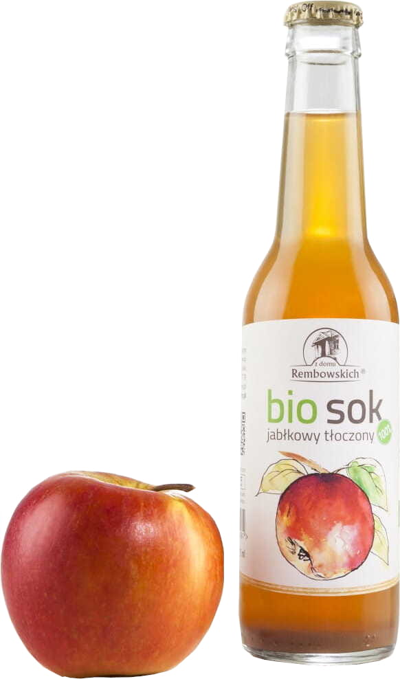 Jus de pomme BIO 275 ml - REMBOWSCY