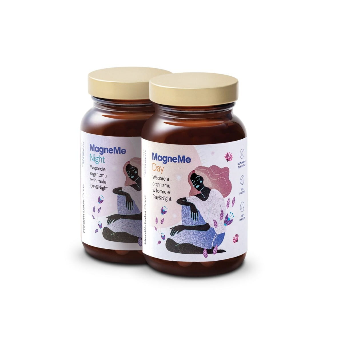 Magnésium avec vitamine B6 (magne me) 120 gélules (60 x 2) - HEALTH LABS