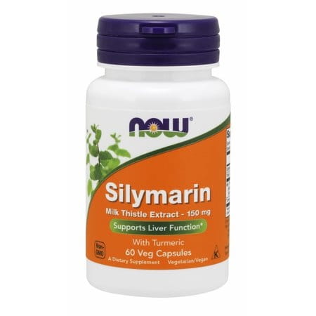 Silymarine silymarine de chardon-marie curcuma 60 capsules NOW FOODS