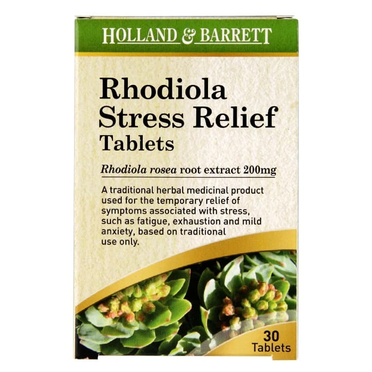 Rhodiola anti-stress 30 comprimés HOLLAND & BARRETT