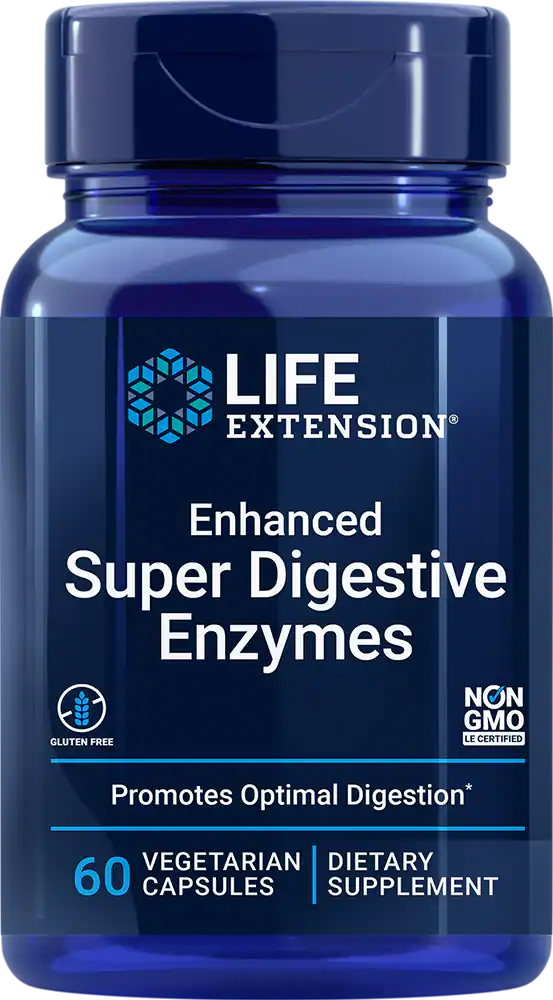 Enzymes super digestives 60 gélules PROLONGATION DE VIE