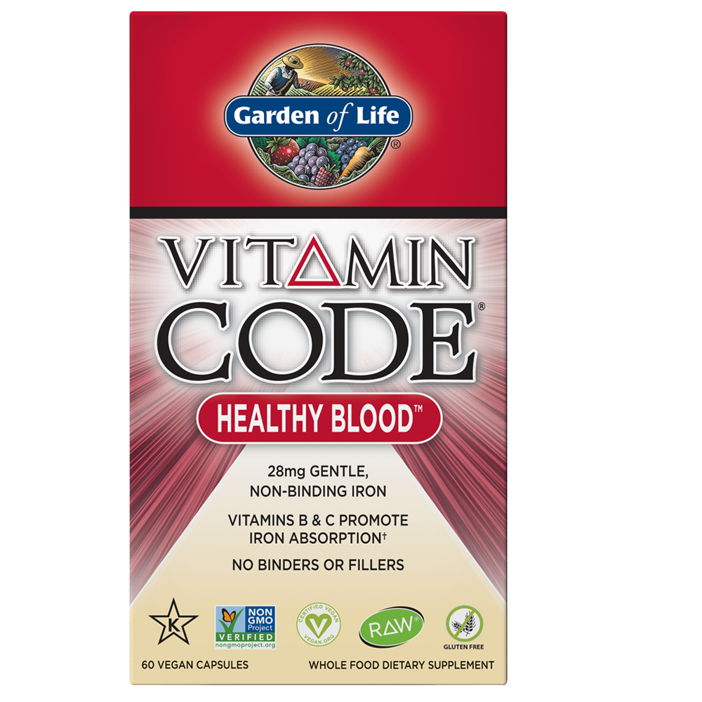 Vitamine code sang sain brut 60 gélules JARDIN DE LA VIE