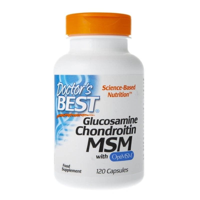 Glucosamine et chondroïtine et MSM 120 gélules DOCTOR'S BEST