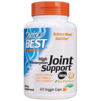 Support articulaire à haute absorption 60 gélules de DOCTOR'S BEST