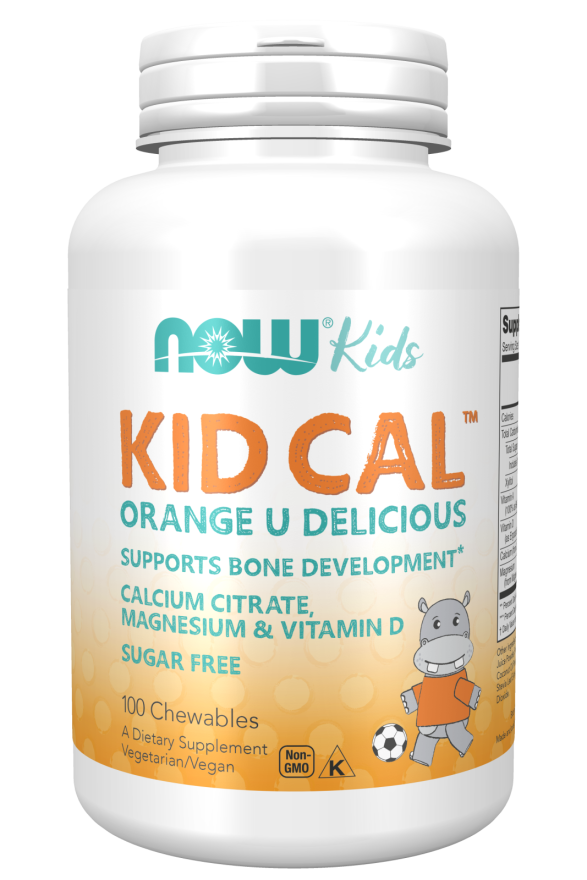 Kid cal vitamines et minéraux pour enfants 100 comprimés NOW FOODS