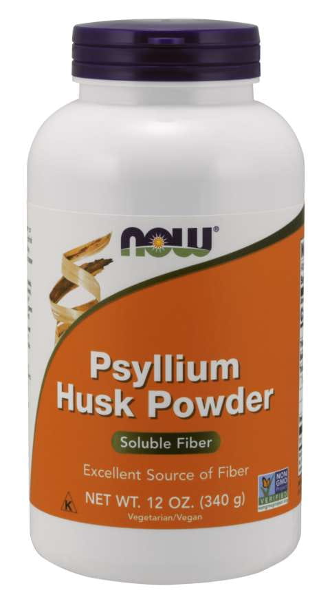 Poudre de cosse de psyllium cosse de psyllium 340 g NOW FOODS