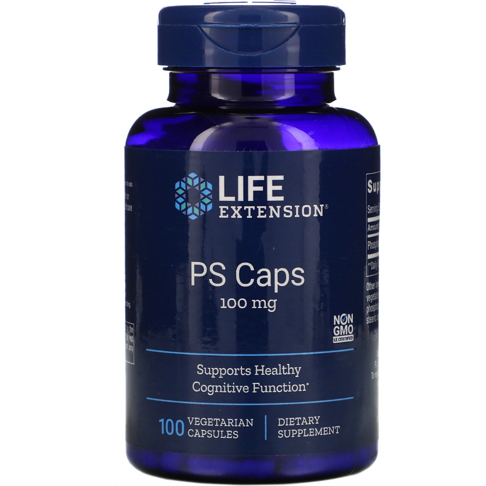 Ps caps phosphatidylsérine 100 gélules PROLONGATION DE VIE