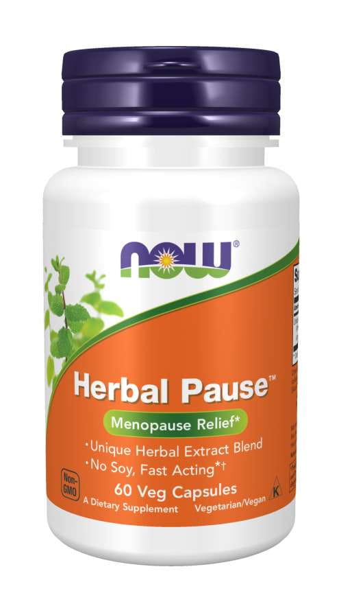 Pause aux herbes 60 gélules NOW FOODS
