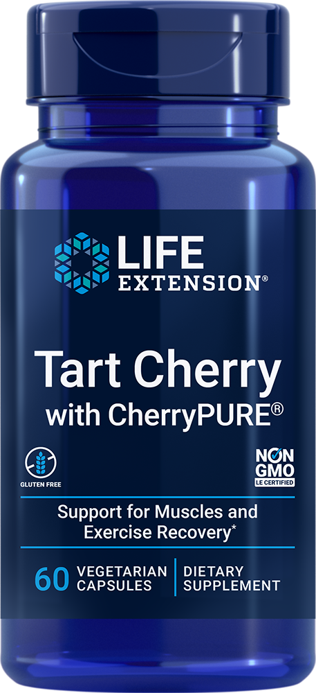 Cerise acidulée avec cherrypure 60 gélules LIFE EXTENSION