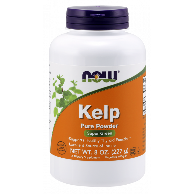 Poudre de vessie de fucus d'iode naturel de varech 227 g NOW FOODS