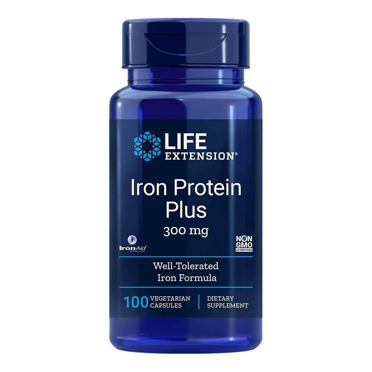 Protéine de fer plus 100 gélules de LIFE EXTENSION