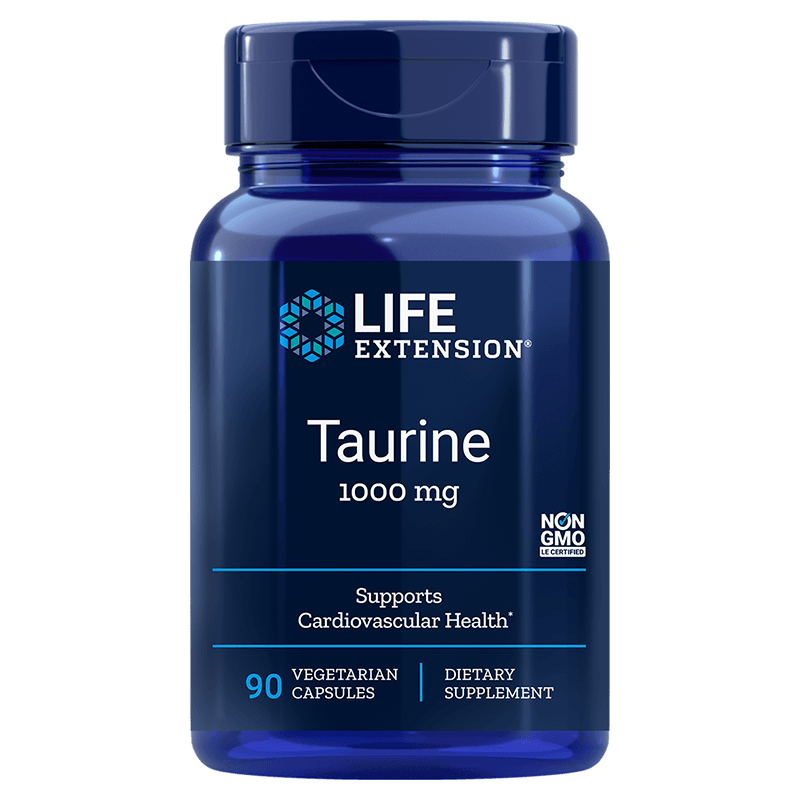 Taurine 90 gélules PROLONGATION DE VIE