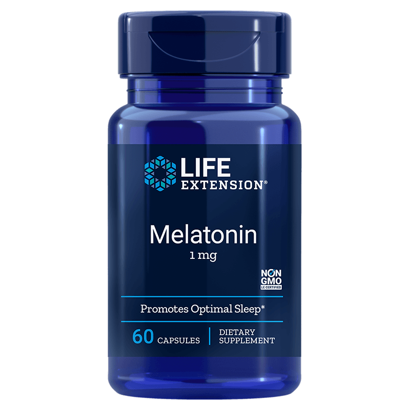 Mélatonine 1 MG 60 gélules PROLONGATION DE VIE