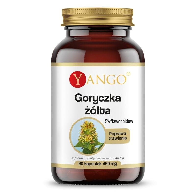 Amertume jaune 5% Flavonoïdes 90 gélules YANGO