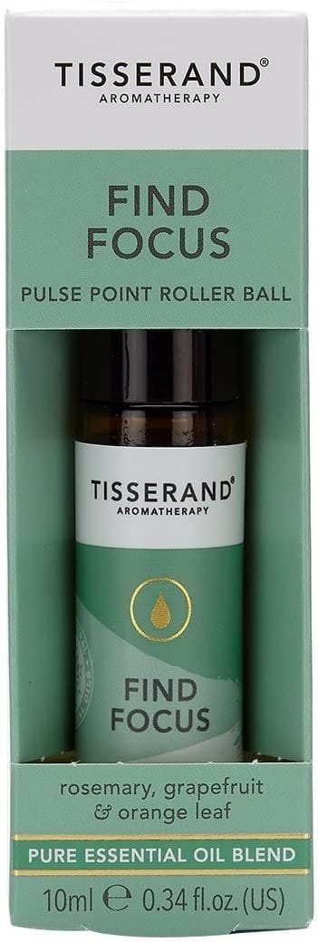 Find focus pulse point roller huile essentielle 10 ml TISSERAND