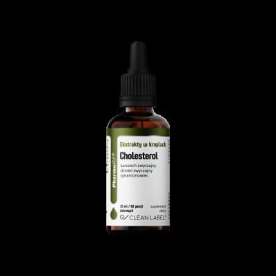 Extraits en gouttes pour le bon niveau de cholestérol sans gluten 30 ml PHARMOVIT