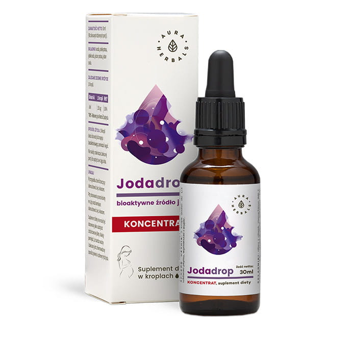 Iodadrop, source bioactive d'iode en gouttes de 30 ml AURA HERBALS