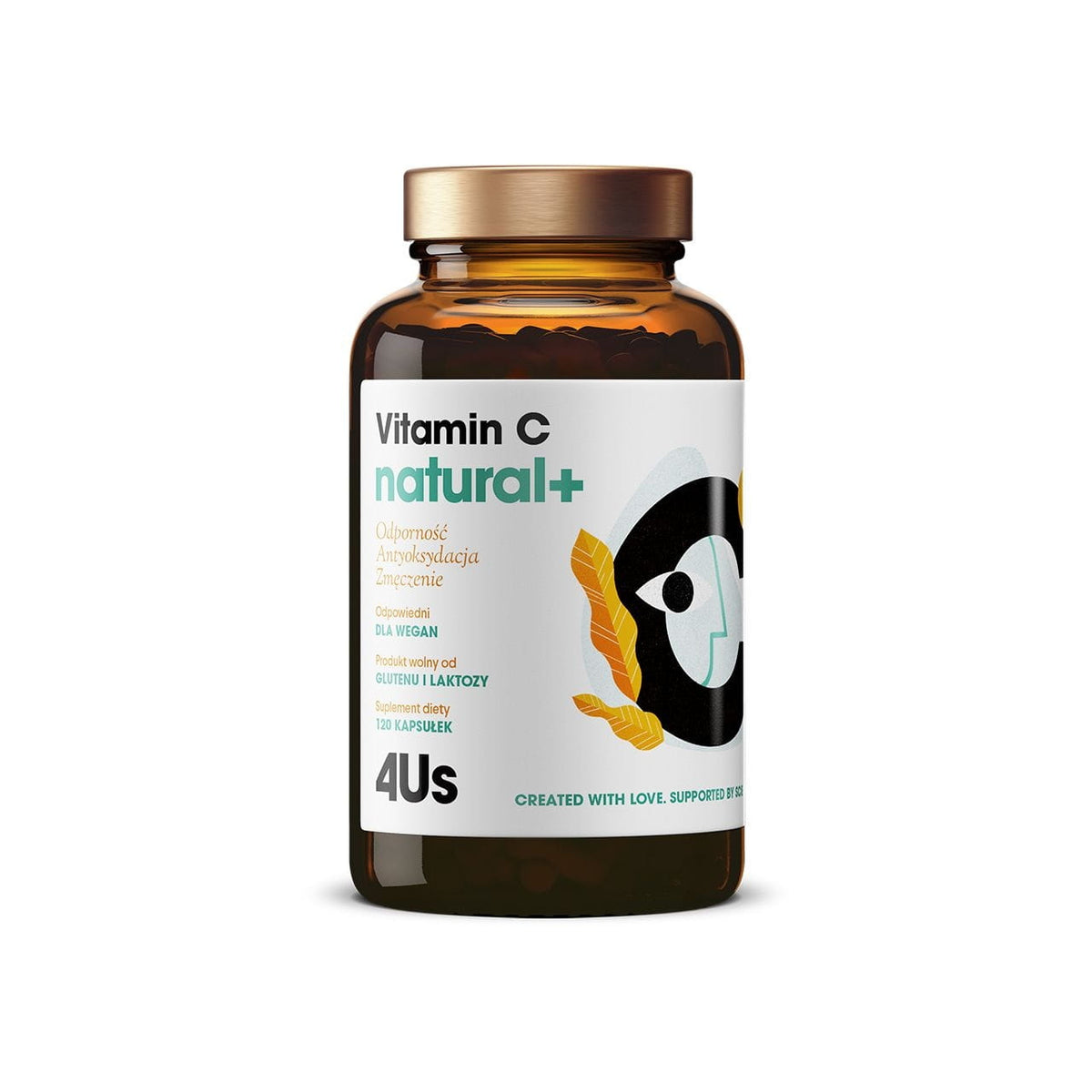 Vitamine C naturali 120 capsules HEALTH LABS
