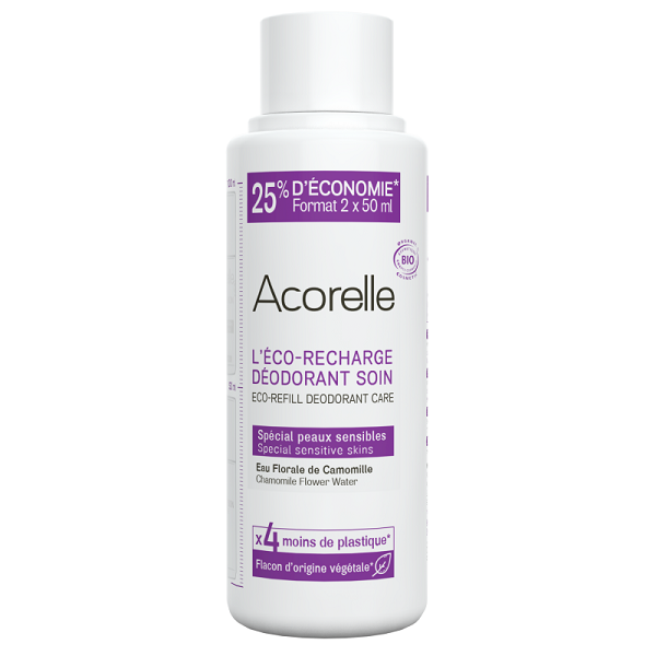 Recharge déodorant peaux sensibles - ACORELLE