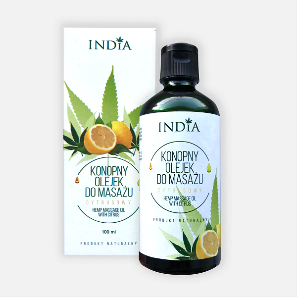 Huile de massage aux agrumes 100ml INDIA COSMETICS