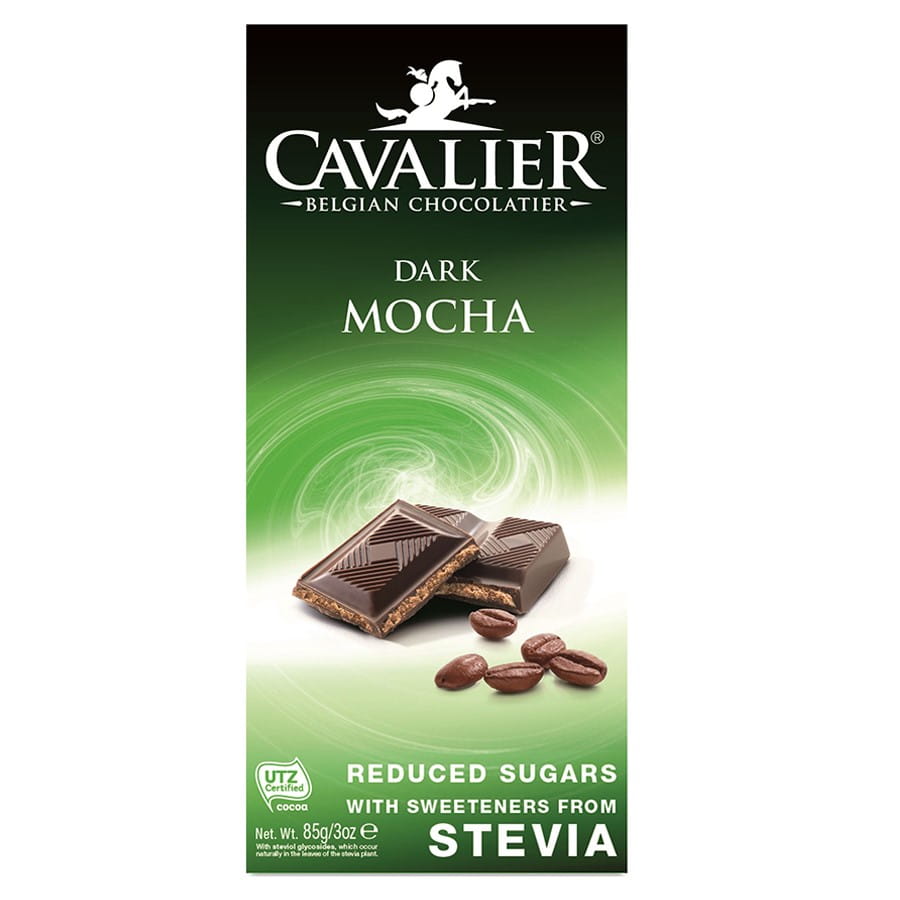 Chocolat dessert fourré au café 85g CAVALIER