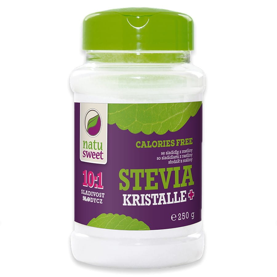 Cristaux de stévia 10 : 1 250g NATUSWEET