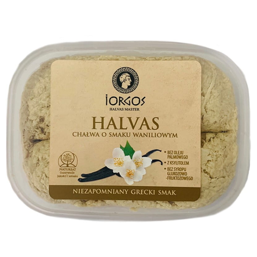 Halva vanille au xylitol 250g IORGOS