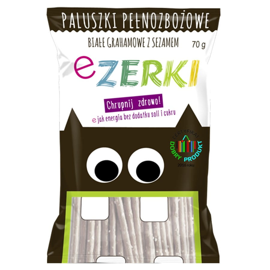 Bâtonnets de sésame blanc Graham 70g - marron EZERKI