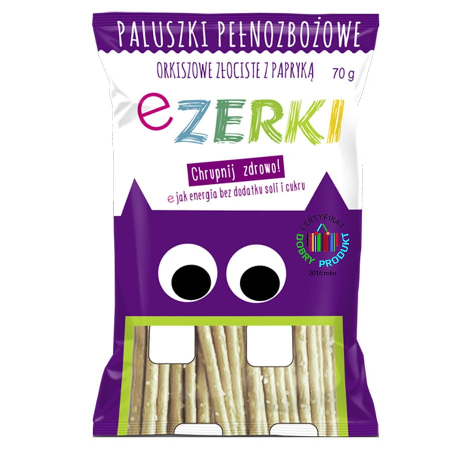 Bâtonnets d'épeautre au poivre doré 70g - violet EZERKI