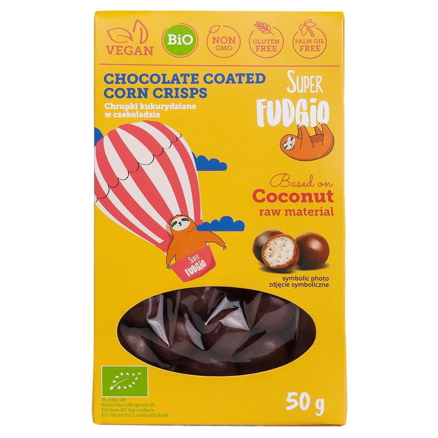 Chips au chocolat sans gluten BIO 50g SUPER FUDGIO