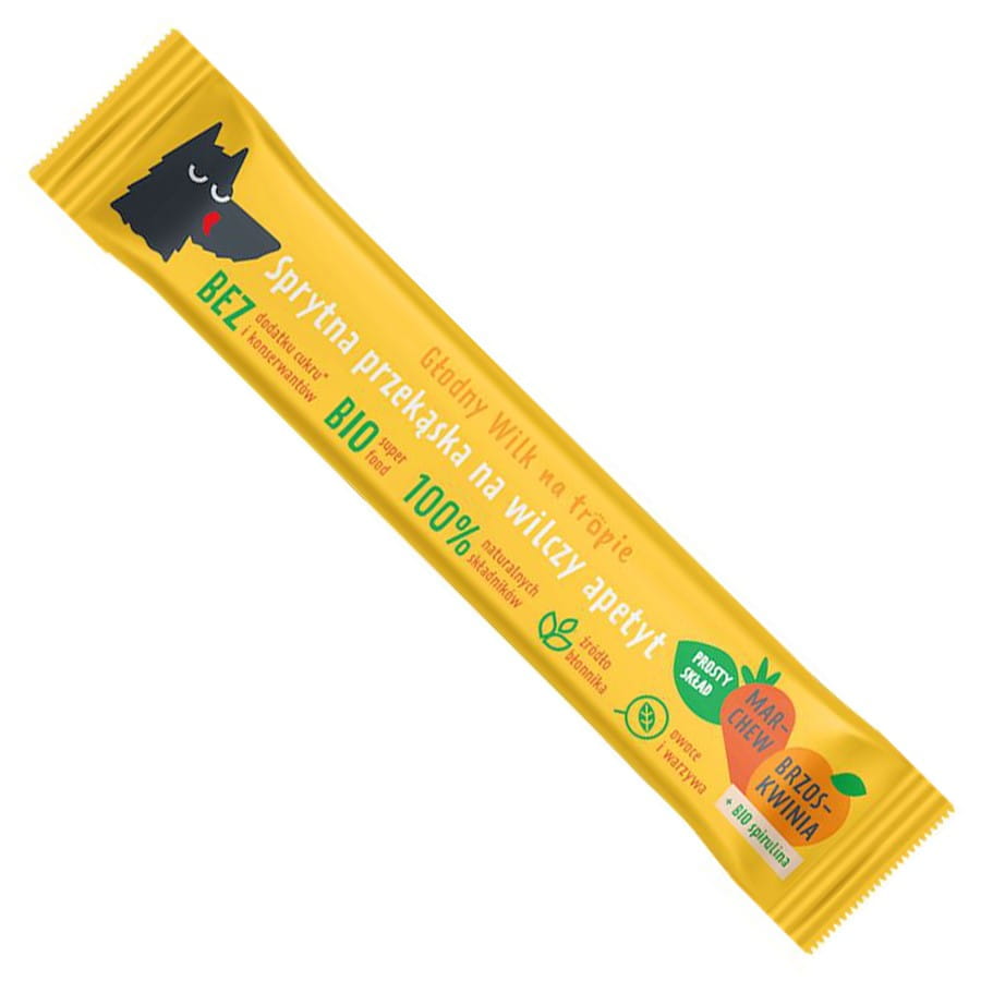 Barre carotte - pêche à la spiruline 20g HUNGRY WOLF
