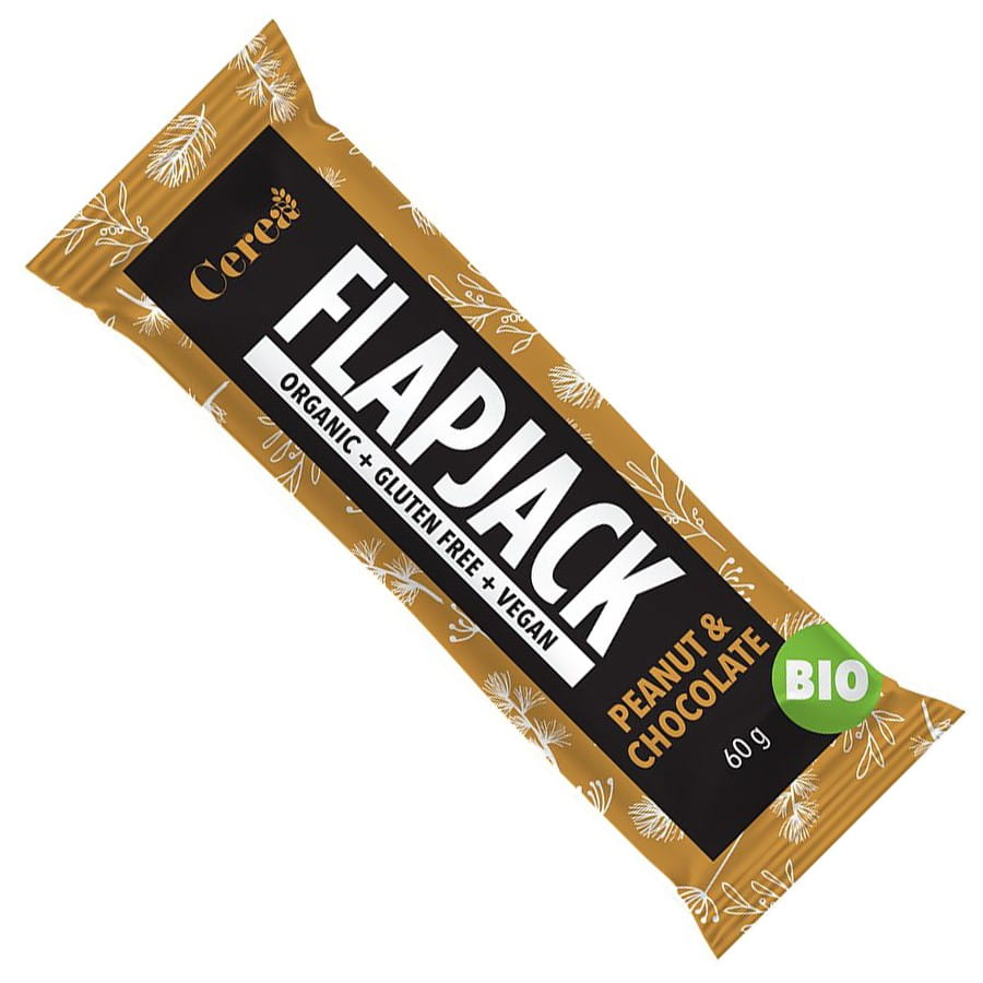 Barre d'avoine au four - cacahuètes et chocolat BIO 60g CEREA