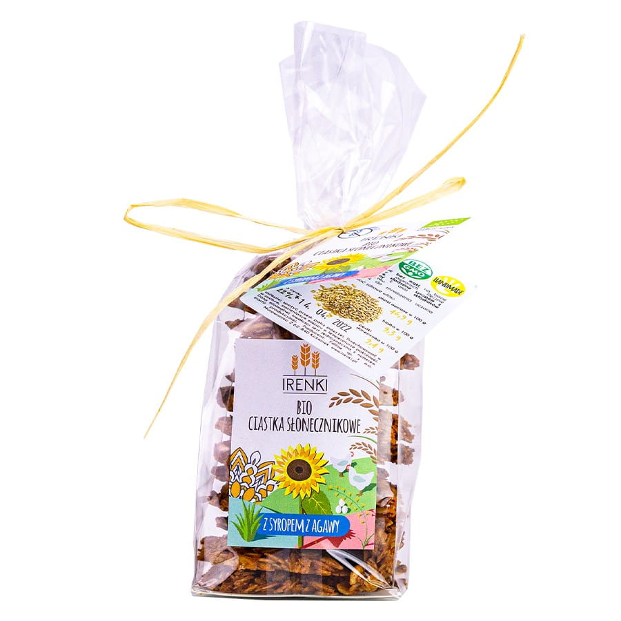 Galettes d'avoine tournesol à l'agave BIO 150g IRENA