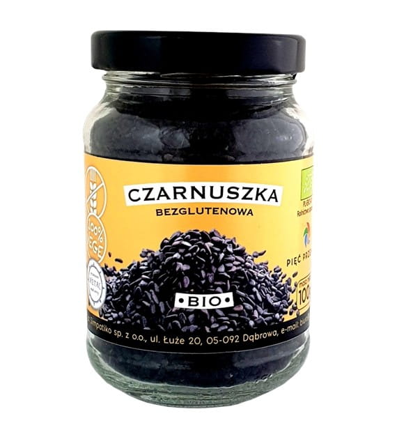 Cumin noir sans gluten BIO 100 g (pot) - CINQ CHANGEMENTS