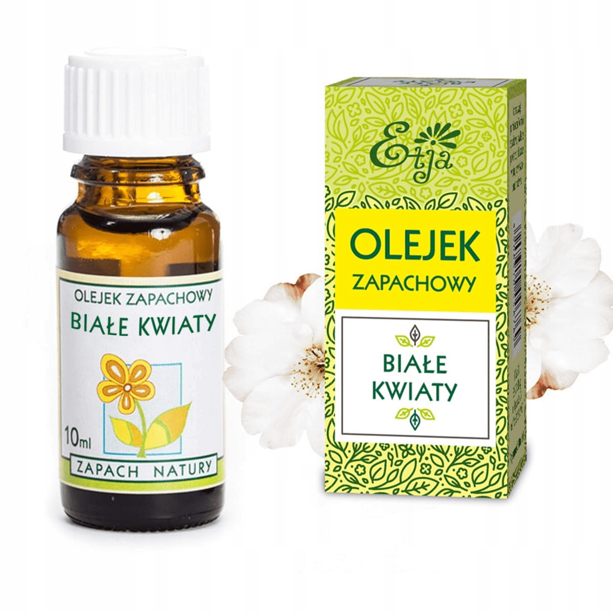 Huile parfumée fleurs blanches 10 ml ETJA