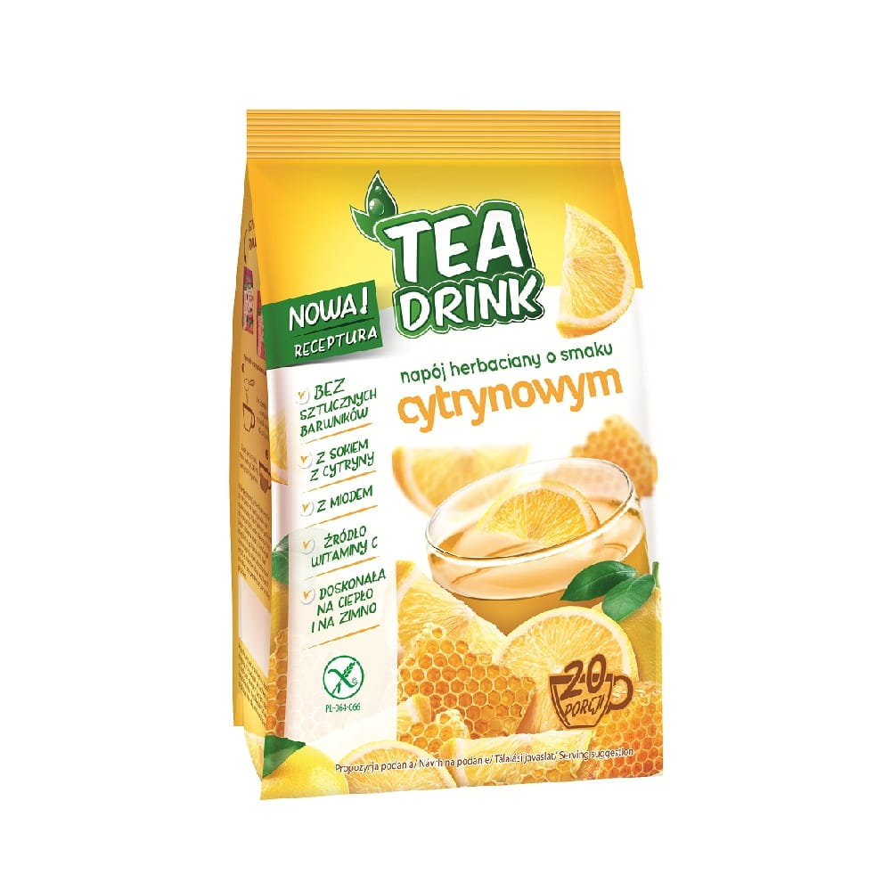 Boisson au thé en poudre saveur citron 300 g CELIKO