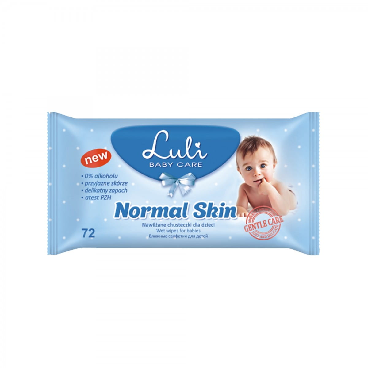 Lingettes humides 72 pièces COTTON CLUB