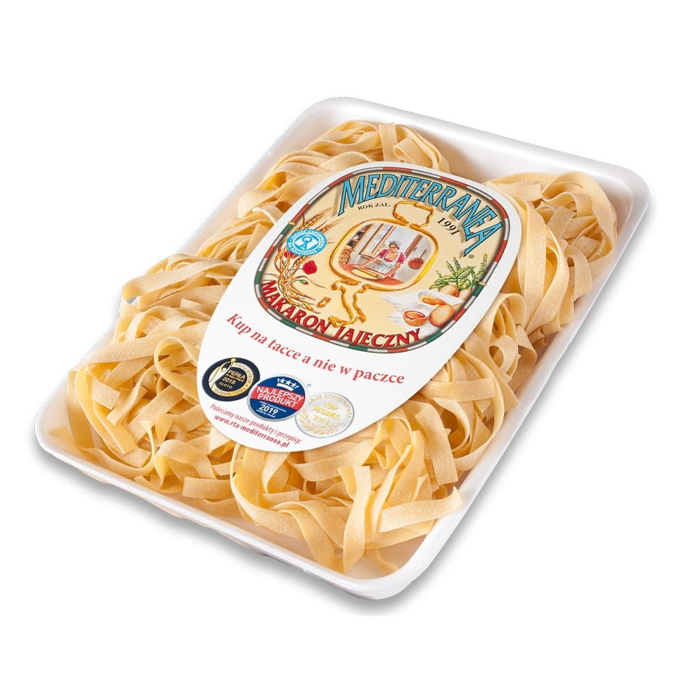 Nids de pâtes aux oeufs papardelle 500 g