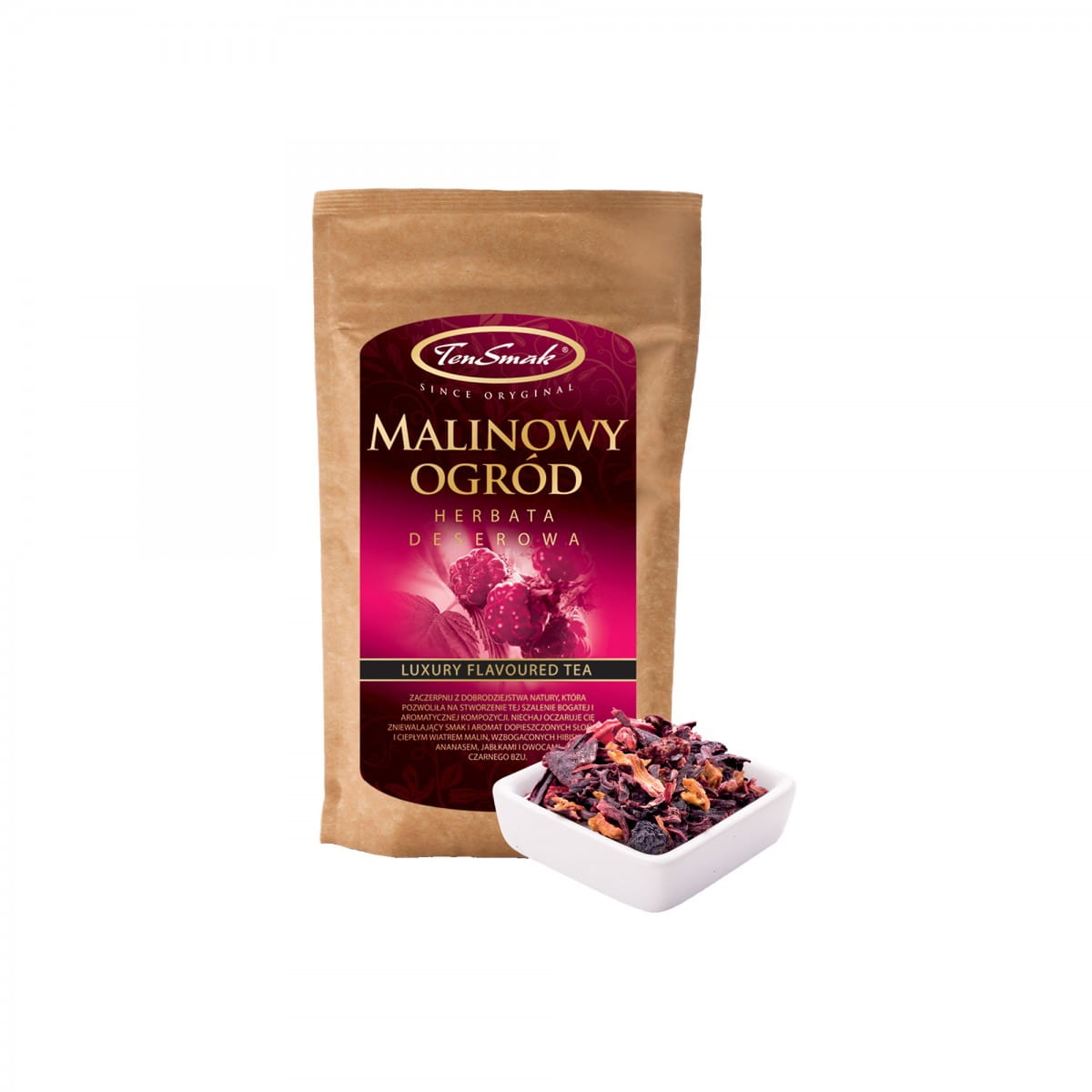 Dessert thé jardin framboise 40 g CE GOÛT