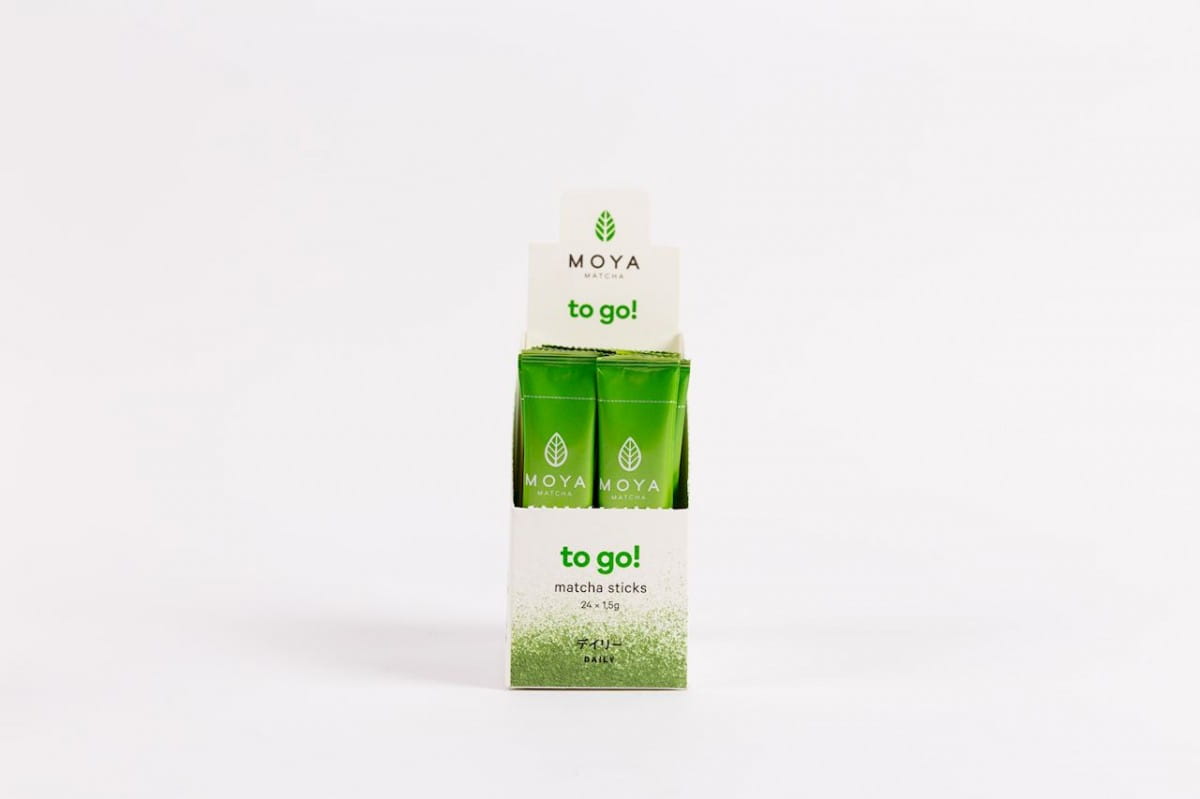 Thé vert matcha en sachet BIO (24 x 15 g) 36 g - MOYA MATCHA